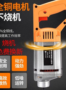 混凝土振动棒建筑工程用两项二相电震东棒220v伏大功率水泥砼捣泵