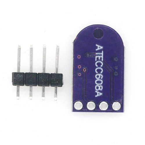 WCMCU-608 ATECC608A 密码密钥存储器 随机数发生器 签名/加密/ - 图2