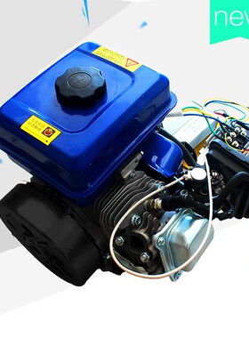 五岳增程器发电机电动三轮车汽车代步车48v60v72v345kw汽油发电机