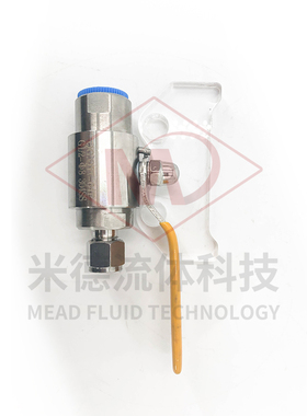气源球阀不锈钢双卡套QGY1高压内螺纹管道手柄开关阀直通仪表开关