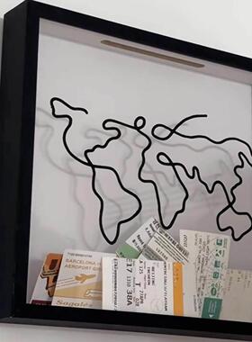 时光碎片相框票根收纳框电影演唱会门票收纳盒自驾游旅游照片纪念
