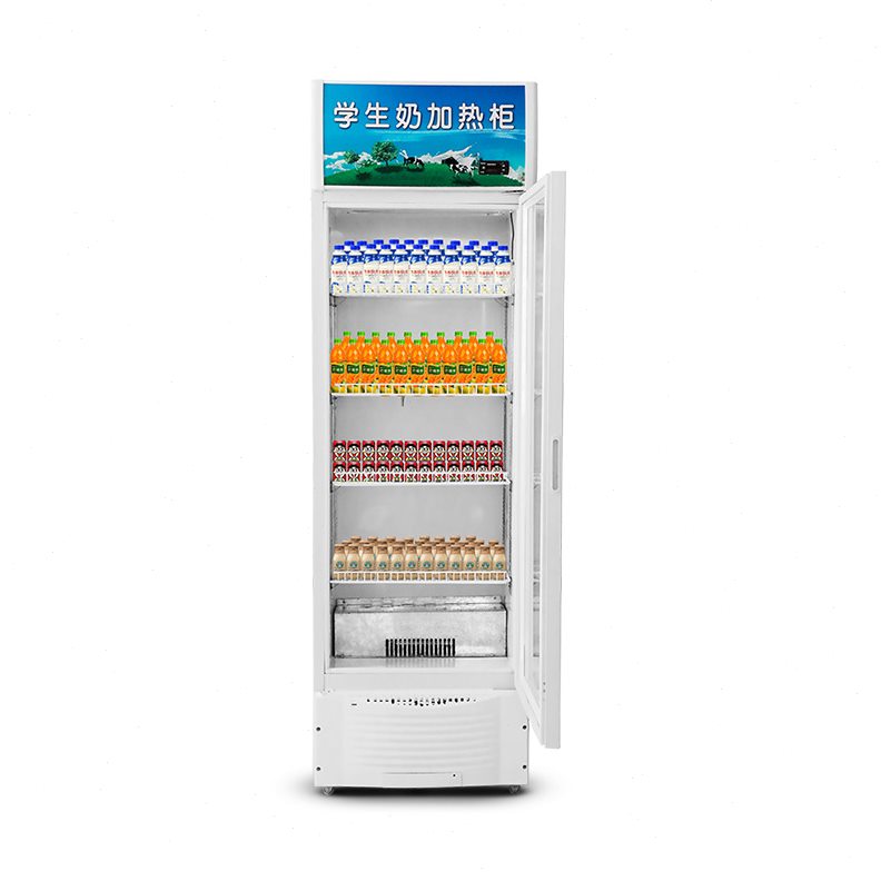甄选商用饮料加热展示柜学生热奶柜商场牛奶饮料保温柜展示柜立式