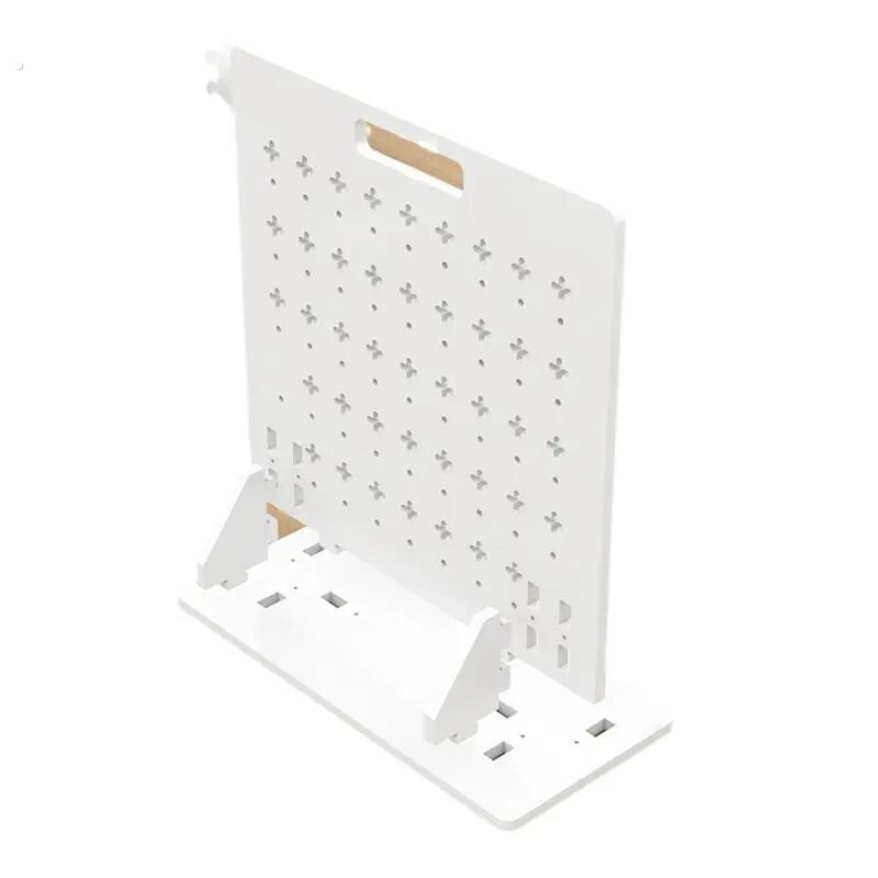 Desk blocking artifact hole board desktop rack office workstation decorative partition home dormitory storage
