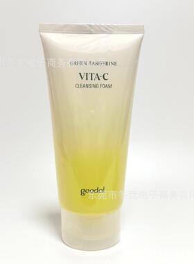 跨境爆款 果达尔洗面奶青桔/鱼腥草维他命VC深层清洁改善肤色保湿