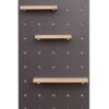 Solid wood hole board accessories wooden stick log matchstick universal round hole wooden stick pendant wooden laminate storage hook