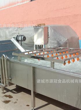 供应大枣气泡清洗机海带海产品脱盐气泡清洗设备机械