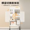 Desktop hole board storage rack without punching vertical desk partition baffle student desk storage and organization rack