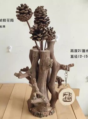 首饰原木树杈干带底托摆件酒店手工民宿服装店爬虫磨牙啃咬鹦鹉站
