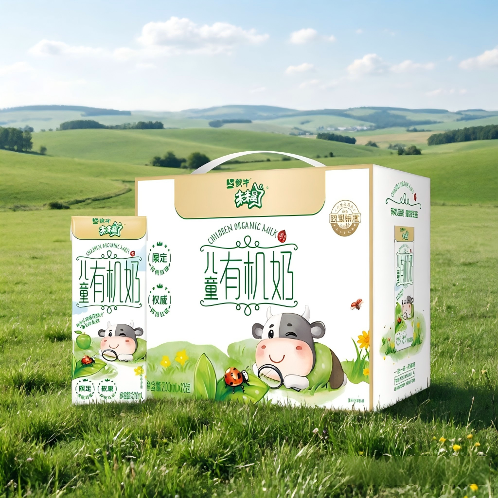 蒙牛未来星儿童有机奶200ml×12盒