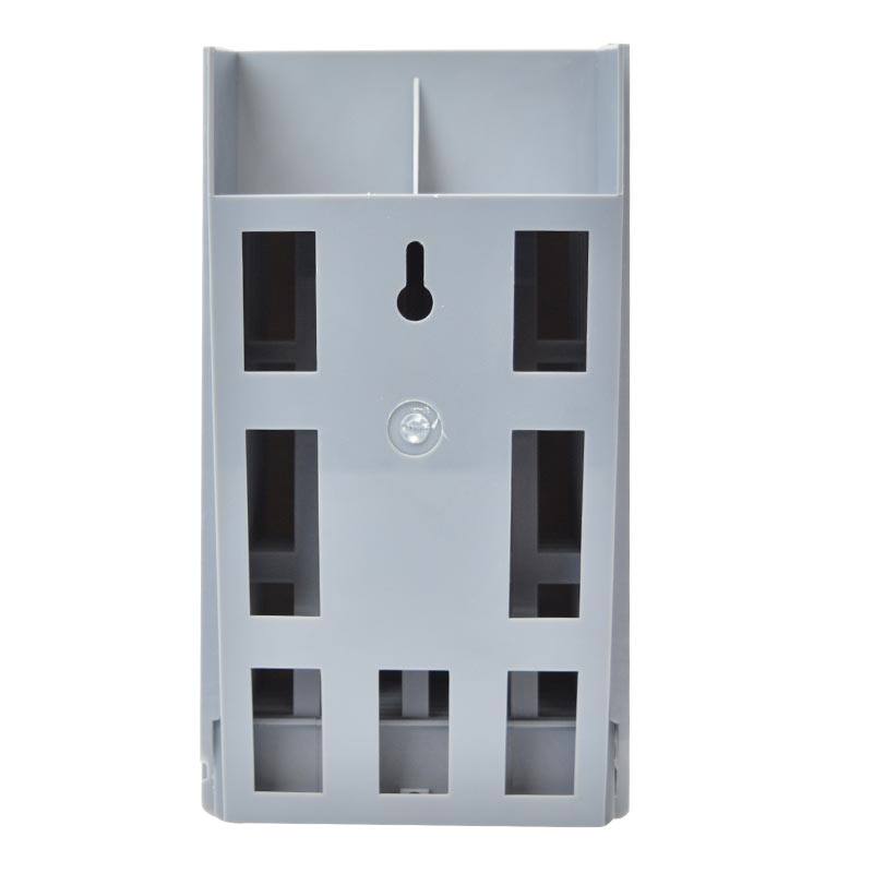 Multi-functional 10-position warehouse shrinkage attendance card holder inserting card slot warehouse shelf material extension card rack