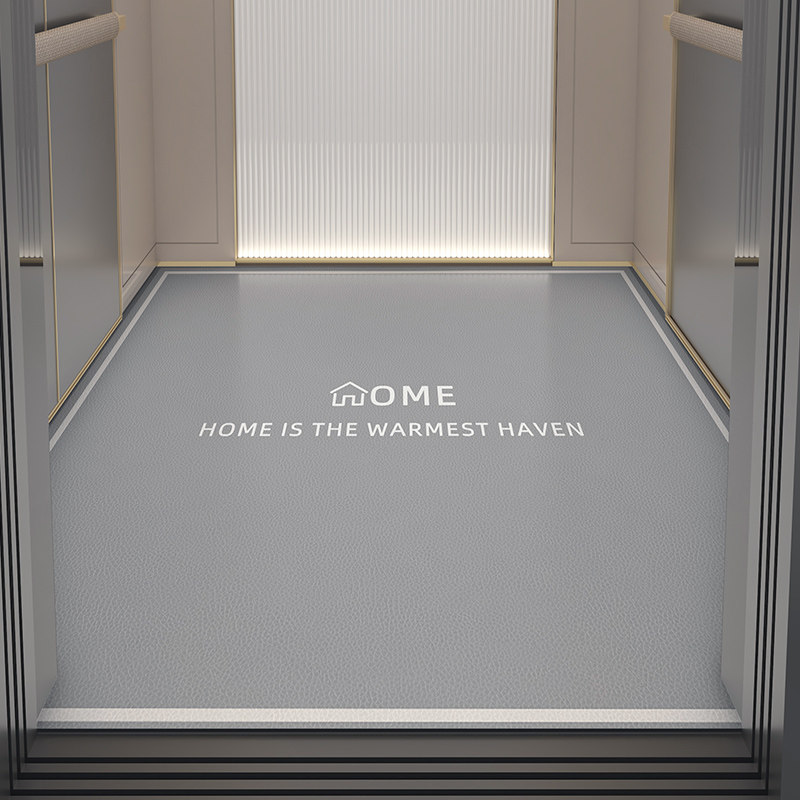 Elevator carpet car special entrance door floor mat pvc non-slip wear-resistant wipeable washable soundproof foot mat mat