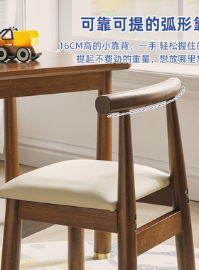 小凳子家用小椅子靠背现代简约客厅矮凳板凳实木创意儿童凳小木凳