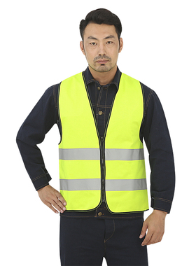 环卫马甲反光背心 园林保洁工人安全环卫服 公路施工反光衣可印字