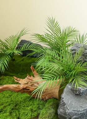 仿真石头室内景观石造山花园苔外青苔假景玻璃钢鱼缸户藓假石头