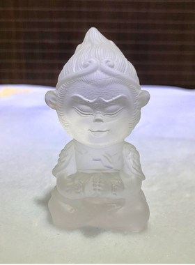 琉璃工艺品摆天大圣孙悟空小齐件家居客厅办公室装品饰摆设汽车载