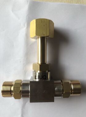 气瓶铸铁暖气片堵头氧气管新款内螺纹连接G5/8三通转换接头