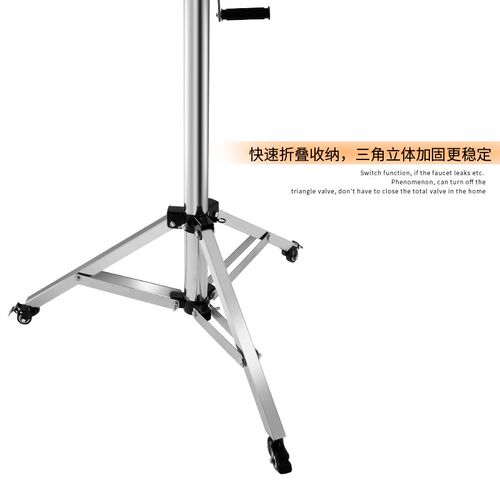 装灯助手神器不锈钢修灯安灯支架灯具安装升降架折叠加厚包邮 - 图0