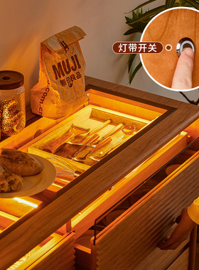 邮差来敲门实木樱桃木六斗柜卧室小户型客厅玄关储物收纳抽屉边柜