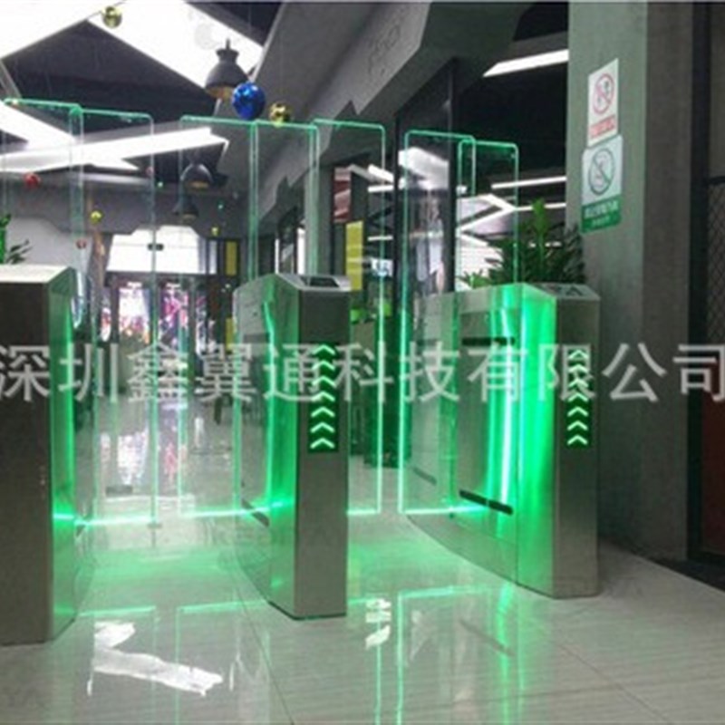 Intelligent attendance and sliding gates for enterprises and institutions, fingerprint recognition wing gates, and face recognition swing gate installations