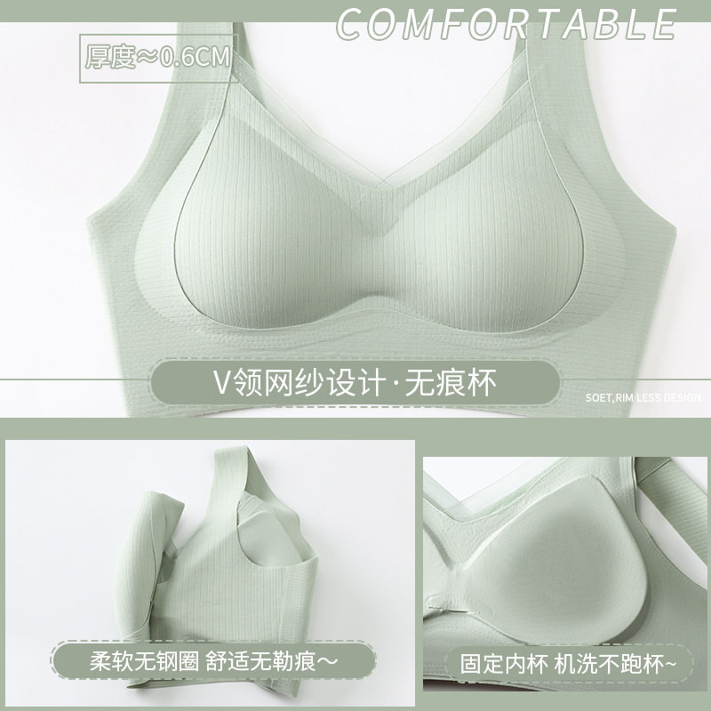 【芬腾】轻奢简约聚拢文胸2件装
