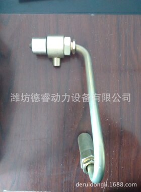 双层防泄漏防爆高压油管总成重庆CW6200柴油机高压油管