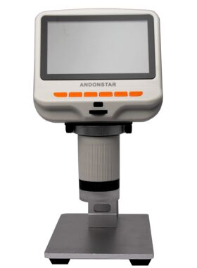 安东星数码显微镜AD105S带4.3寸屏600倍科普切片观察移动观察台