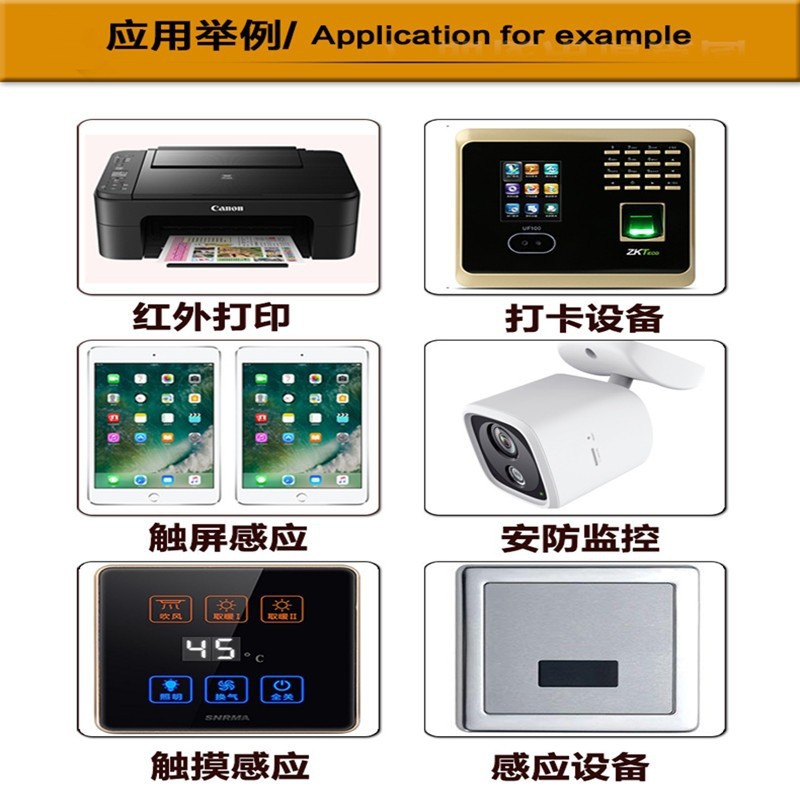 F5/MM Straw Hat Infrared Emitting Tube/IR 940NM Infrared Emitting Tube/Infrared LED Lamp Bead Monitoring and Security