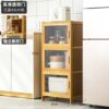 Microwave oven kitchen shelf storage seasoning rack household supplies collection spatula hanging rack storage kitchen cabinets