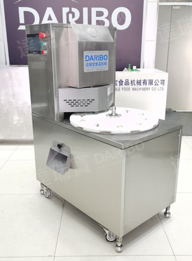 L达瑞宝不锈钢数控转盘鸭脖切块机数控转盘式切块机鸭脖分半机