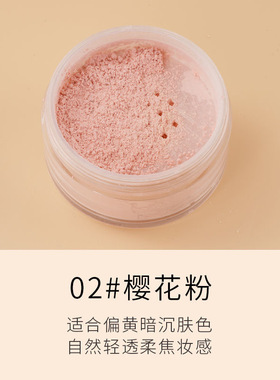 兰瑟定妆散粉控油雾面防水不卡粉