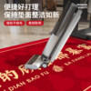 Commercial red gourd strip carpet with customizable logo