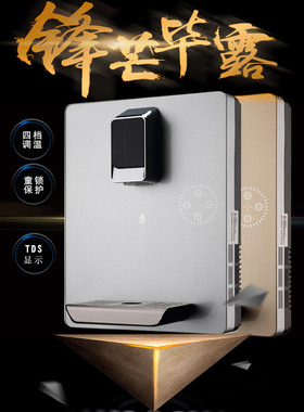 厂家批新款壁挂3秒即热式管线机智能速热调温调水量TDS显示防漏水