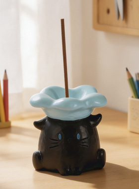 卡通猫猫PAI袅袅小时光盲盒摆件