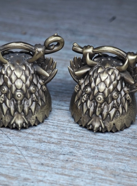 【高品】 魔兽世界周边联盟部落枭兽圣物黄铜大钟铃铛挂饰招财鹰