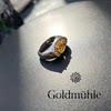 Goldm hleS925 citrine inlaid with ingot shape