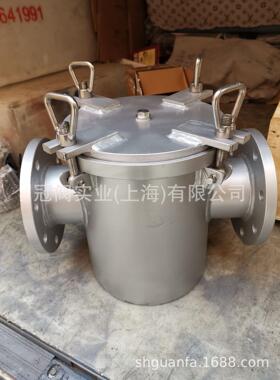 厂家直销粗水滤器CB/T497-94船用不锈钢法兰吸入粗水海水滤器