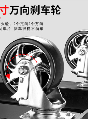 都揽工具车汽修抽屉式移动工具箱维修工具柜工具推车多功能车间