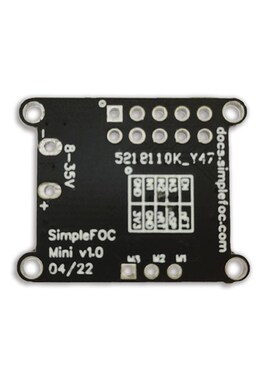Simple FOC Mini直流无刷电机驱动板 SVPWM控制算法FOC控制驱动器