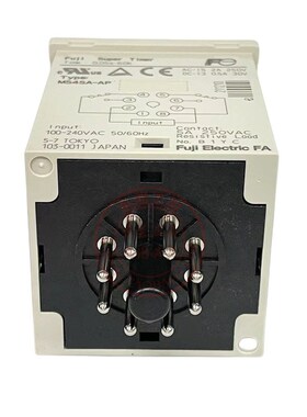原装富士0.6s-60h通电延时4848时间继电器MS4SA-AP日本100-240VAC