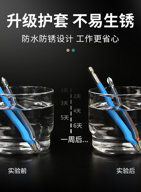 单头批头十字高硬度强磁磁圈防滑套装电动螺丝刀电钻风披大全超硬