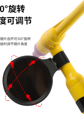 电焊帽氩弧焊自扣式遮光镜片电焊变光护目镜罩防光弱光焊镜配件
