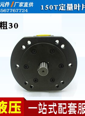 D150T脚架式法兰叶片泵液压油泵铸铁低压工业用泵