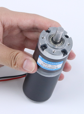 名扬微型直流减速电机36zy行星齿轮12v24v可调低慢速大扭力小马达