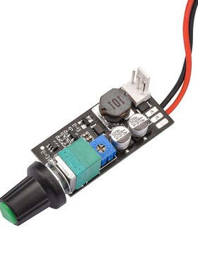 2线3线风扇手动调速器5V12V1A带开关 机箱风扇旋钮降速降噪可关停