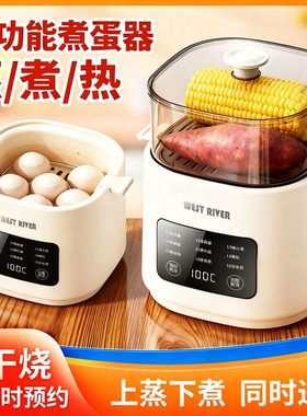 蒸蛋器自动断电家用新款煮蛋器13功能预约定时保温宝宝早餐煮鸡蛋