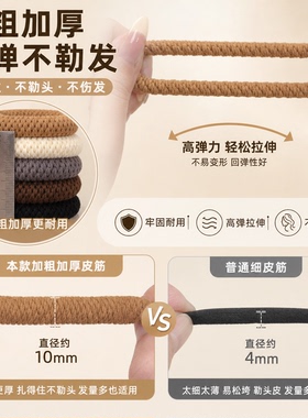 高弹力加粗加厚耐用毛巾圈