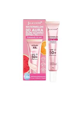 跨境TK爆款DDCreamWatermelonSPF50面部亮白防水西瓜防晒霜