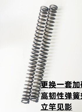 适用九号猎户座DZ110P 二代dz110pmk2前避震弹簧前避震器改装配件