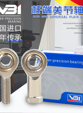 德国VBI进口鱼眼杆端关节球头接头连杆轴承SI8 10 10 12 14 16T/K