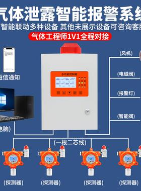 三氟化硼气体检测仪高精度监视器主机式有毒有害气体泄漏浓度警报